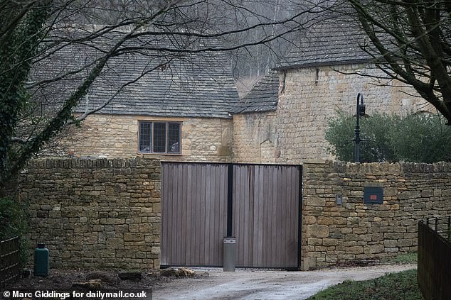 Locals claim that Mr O'Sullivan has installed huge oak gates to keep everyone in the village away