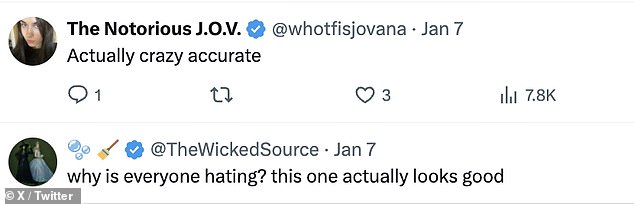 One fan effused that the latest wax attraction is 'actually crazy accurate'