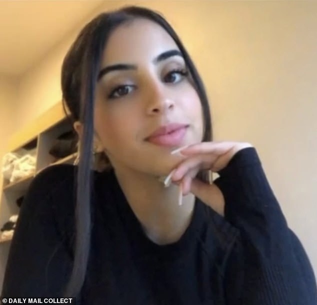 Ryan al Najjar (pictured), 18, was found bound and gagged, face down in a pond in a remote country park in the Netherlands, where the family live, just a month after she turned 18