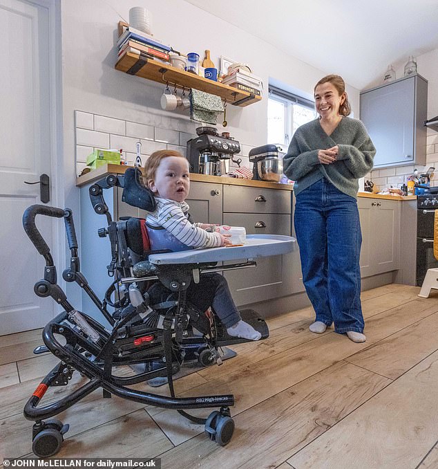 Charlie was initially put onto a ventilator and given a daily dose of an aural drug, Risoliplan to boost the proteins in his muscle nerves - he now requires constant medication