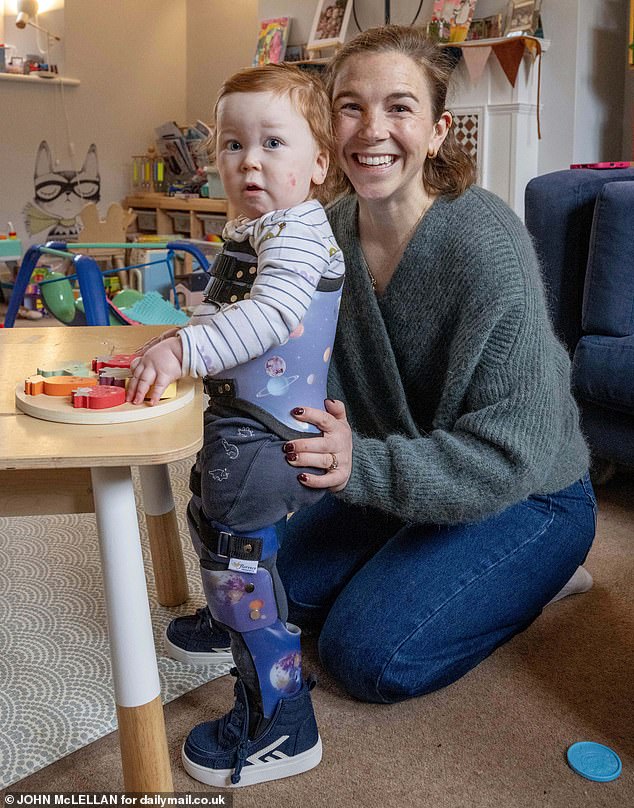 Another mother of two, Cat Powers, 34, whose second child, sixteen- month-old Charlie also has the genetic SMA condition supports the introduction of the test