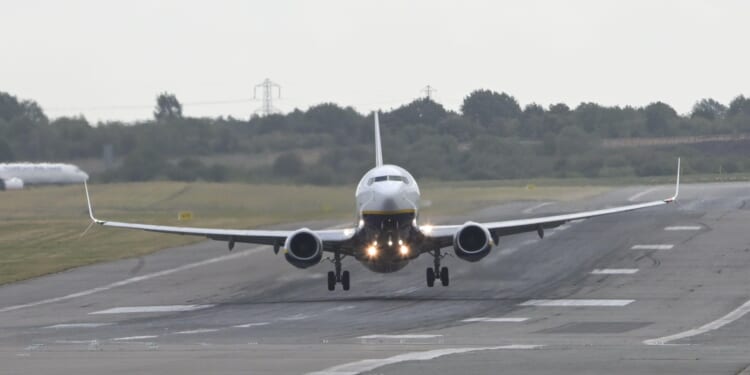 All flights to major UK airport are suspended with customers warned of four-hour delays after weather caused power cut