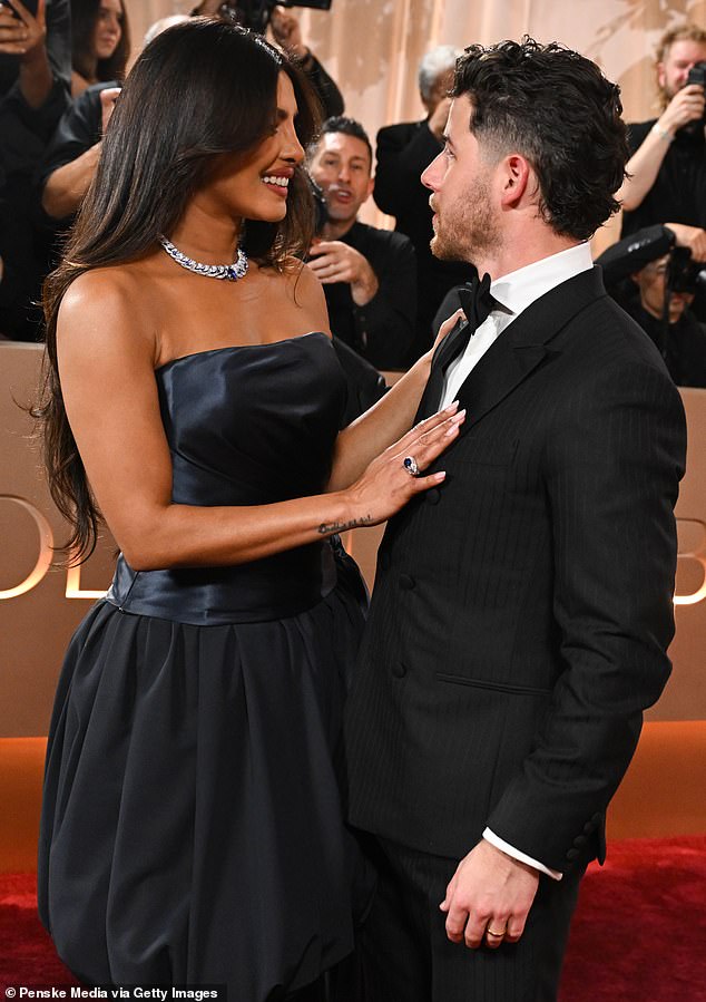 A parade of showbiz luminaries flooded into the Beverly Hilton for the ceremony, which is being hosted by comic Nikki Glaser for the second year in a row