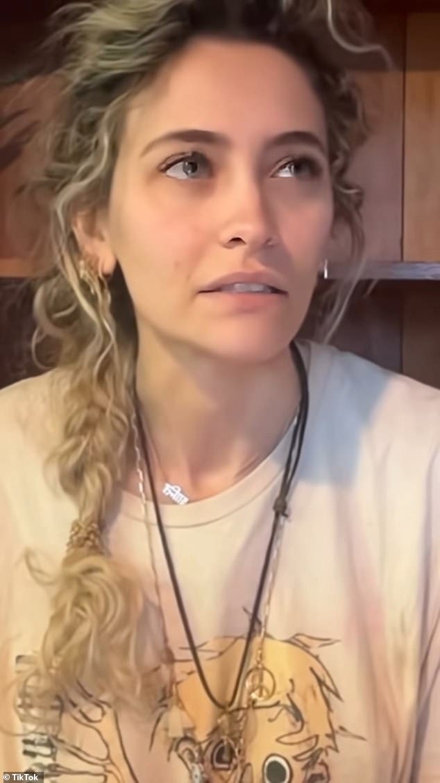 The Instagram post comes nearly two months after Paris Jackson revealed one of the lasting effects her years of drug use took on her body in a social media video