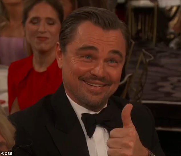 After taking aim at Trump's Justice Department and CBS, DiCaprio's age-gap dating life was brought up by Glaser