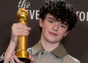 Adolescence star Owen Cooper, 16, makes history with Golden Globes win but Wicked is snubbed as winners list is revealed