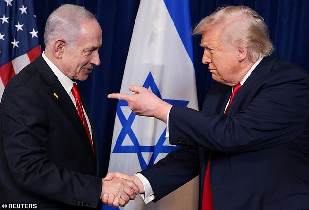 US President Donald Trump threatened Iran after he met with Israeli Prime Minister Benjamin Netanyahu, an enemy of the Islamic Republic