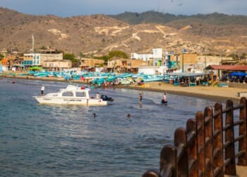 Five severed human heads found hanging from ropes on busy tourist beach in latest grim display of drug gang violence