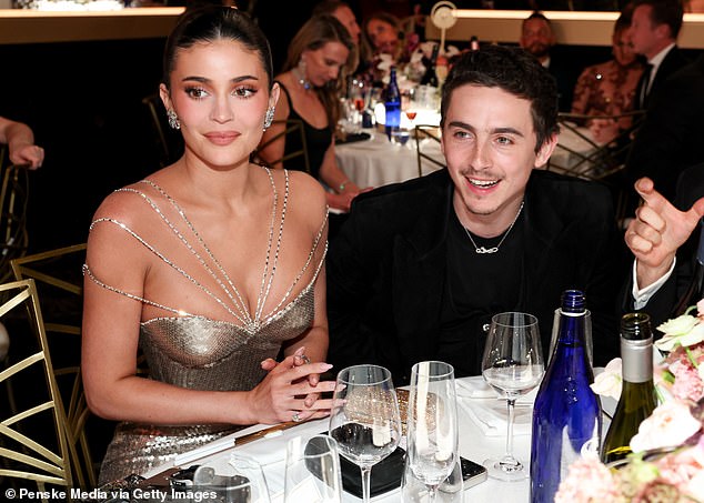 Meanwhile, 30-year-old Chalamet surely had tongues wagging as he barely acknowledged girlfriend Kylie Jenner during his acceptance speech for Marty Supreme