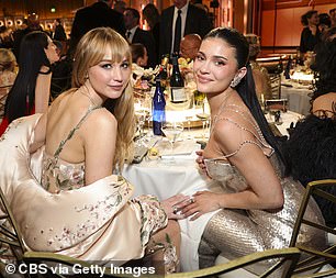 While the topic of conversation is not known, Lawrence is notably a big fan of reality television and Jenner is currently starring in Hulu's The Kardashians