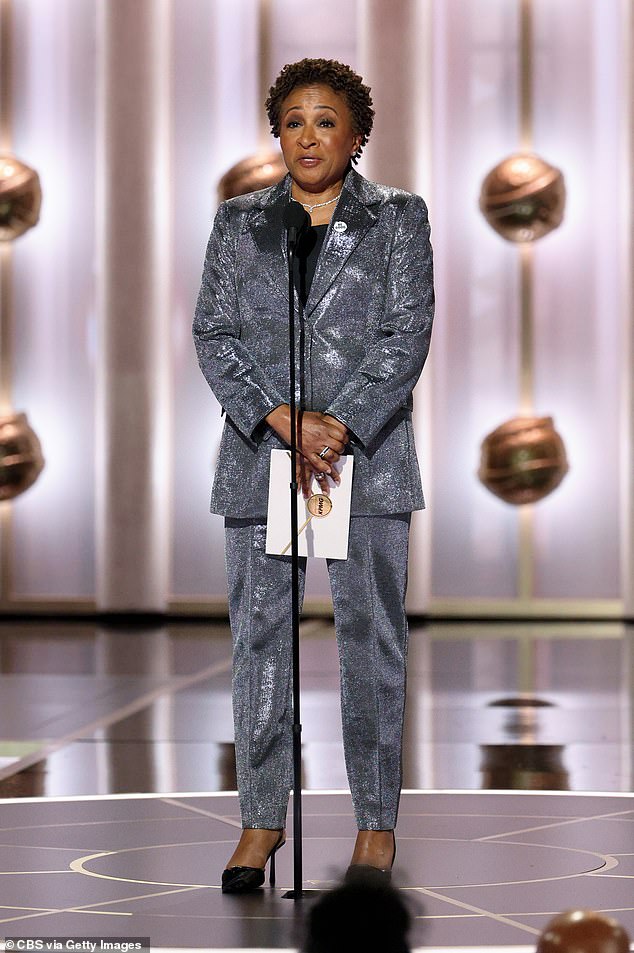 Wanda Sykes turned an acceptance moment into a pointed piece of commentary after accepting a Golden Globe on behalf of absent winner Ricky Gervais