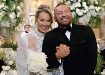 Conor McGregor reveals his and Dee Devlin's wedding had to be moved after letter from Vatican as he shares new pics
