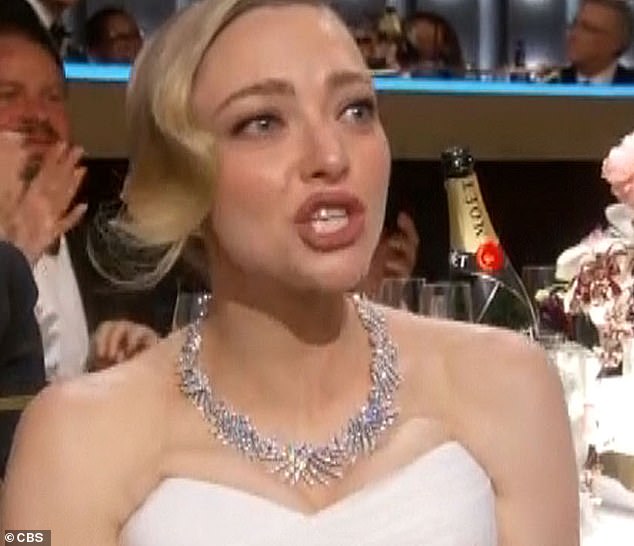 Seyfried's attention is now back to The Testament Of Ann Lee as she navigates awards season