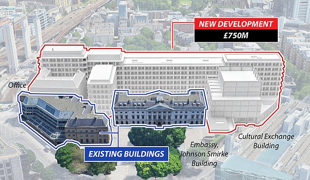 China wants to create a huge diplomatic headquarters on a historic site near the City of London