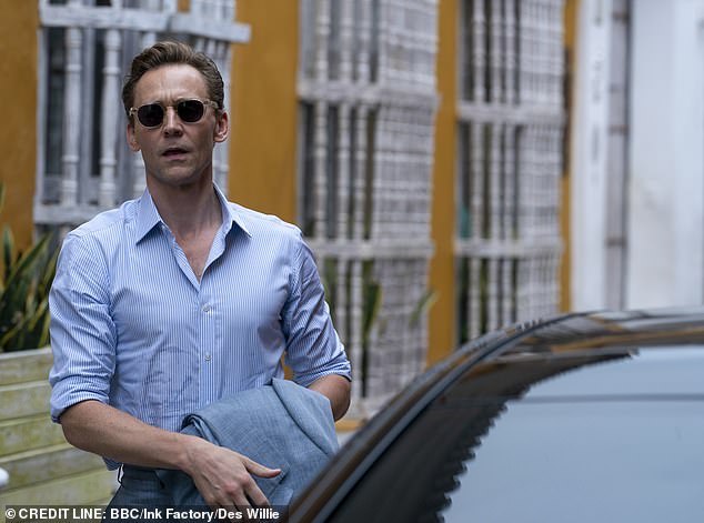 Tom returned to screens as hotelier¿turned-intelligence agent Jonathan Pine in the second series earlier this month