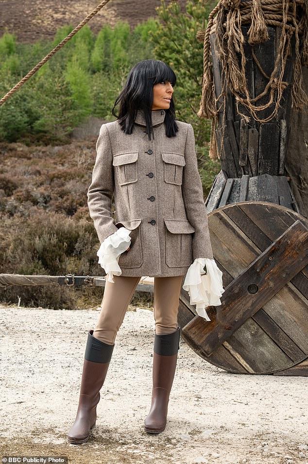 The former Strictly host's infamous wardrobe takes three months to prepare, with backup options and wet weather gear for any eventuality