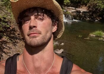Male model is arrested for brawl at dog park where he 'put man in headlock' after their pooches got into fight first