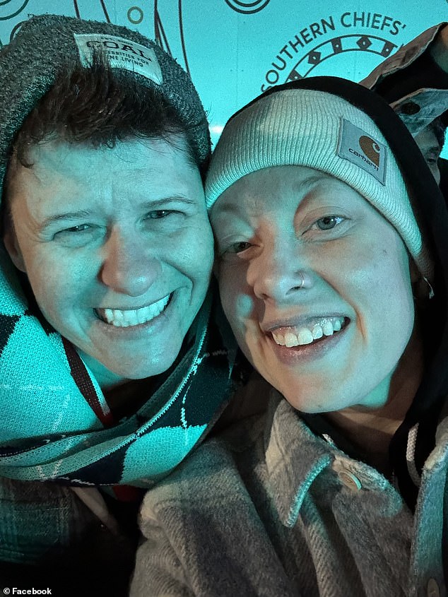 Witnesses have said Good and her wife, Rebecca, were acting as legal observers and filming the protest on Wednesday