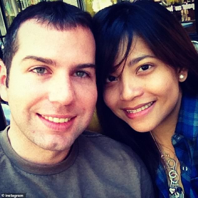 The Trump administration has defended Ross (pictured with his wife), saying he is an experienced law enforcement professional who followed his training