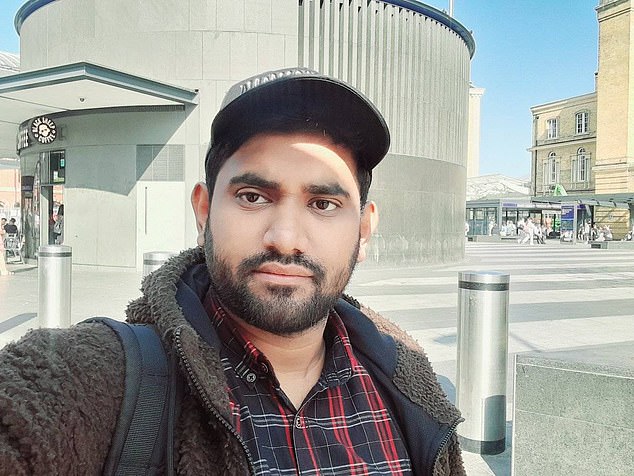 In August last year Ijaj Abid Redwan Hridoy posted an image of himself at King's Cross station in London