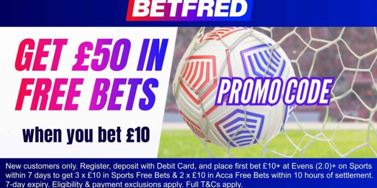 Claim £50 when you bet £10 (January 2026)