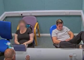 Moment catfish sicko who preyed on 350 kids from bedroom ‘tries to groom’ cops…before tattoo unmasked 'UK’s worst paedo'