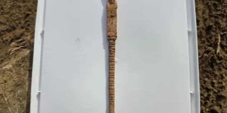 Very rude 2,500-year-old bone 'erection pen' revealed depicting 'grumpy god' that wards off evil spirits