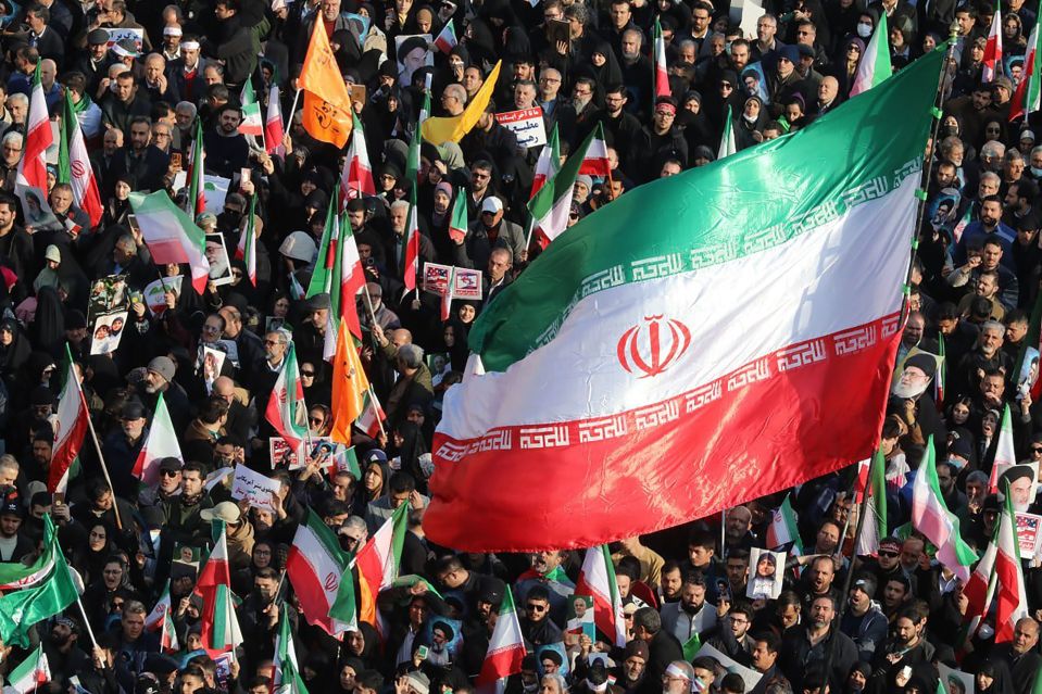 Iranian Protesters Participate in a Pro-Government Rally in Tehran,, Iran - 12 Jan 2026