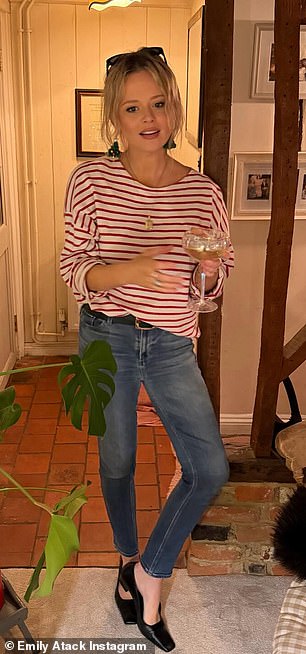 Just months after the birth of her son in June 2024, Emily revealed she had been inundated with questions about her weight, but had refused to rush back to the gym