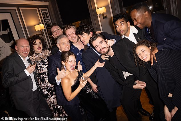 The raucous party saw a host of famous faces, including Nabhaan Rizwan and Ella Rae Smith, join the cast members