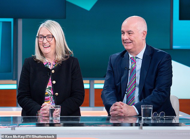 Her friend and former Good Morning Britain sparring partner Iain Dale (pictured right) discussed the upcoming nuptials on his podcast Where Politics Meets History