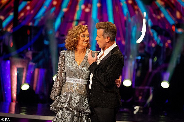 The relationship was revealed during her 2020 stint on Strictly Come Dancing when she was Anton Du Beke's final dance partner before he moved to the judging panel