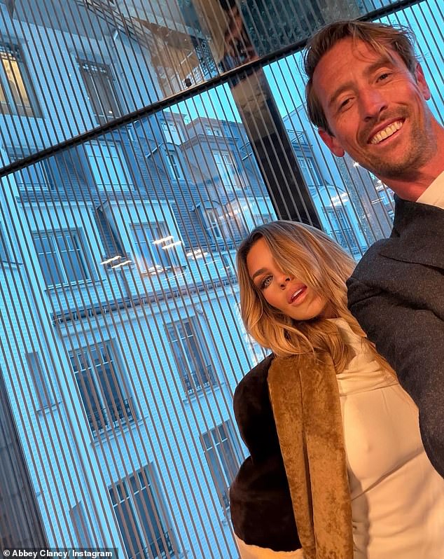 Abbey was blindsided after the former England footballer whisked her off to Paris for her recent 40th, unaware that family and friends were already waiting there to surprise her