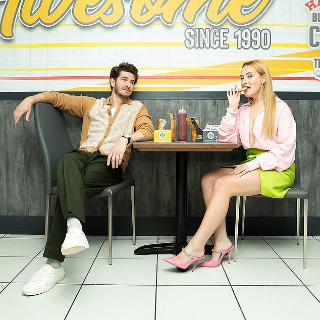 British YouTubers such as Amelia Dimoldenberg (pictured with guest Andrew Garfield) and her series Chicken Shop Dates regularly draws in over 10million viewers