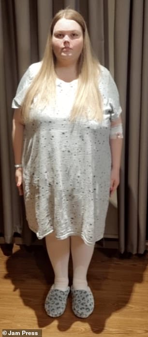 At her heaviest, Tammy Jones weighed 23 stone