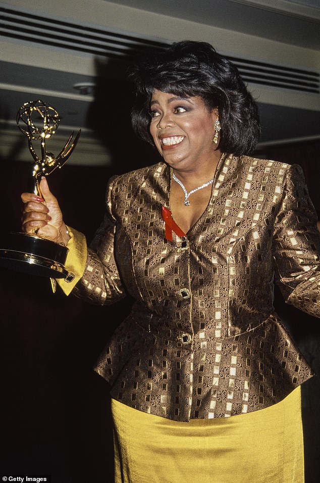 Oprah had a larger frame in 1992