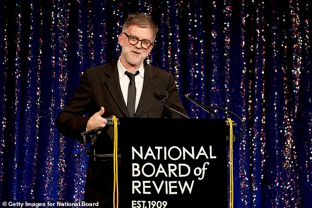 Elsewhere during the ceremony, Paul Thomas Anderson (seen) was awarded the top honour of Best Film for the drama, while he was also named Best Director