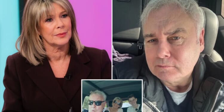 Ruth Langsford FURIOUS at ex Eamonn Holmes as he 'snubs' their son Jack over Christmas amid messy divorce battle