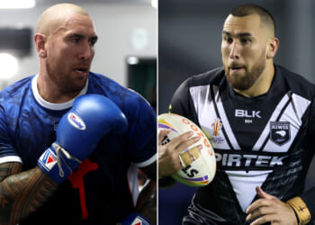 Gigantic 6ft 7in rugby star nicknamed 'Big Nasty' set for boxing debut after revealing reason for switching sports