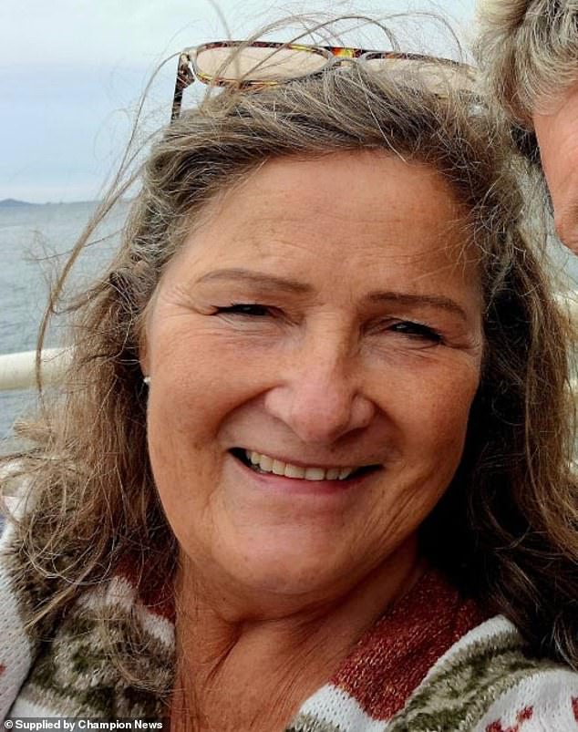 Sharon Marshall (pictured) is supporting her mother June in the High Court battle against her brothers over The Country Market