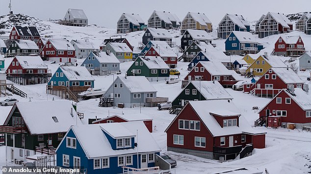 Greenland's location is highly strategic, lying on the shortest route for missiles between Russia and the United States