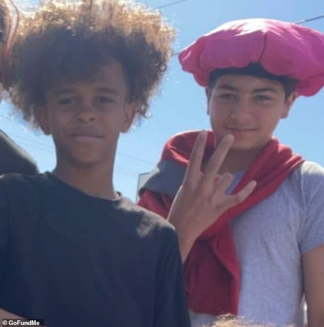 Their football coach described the 14-year-olds as 'old souls' and said they were adventurous