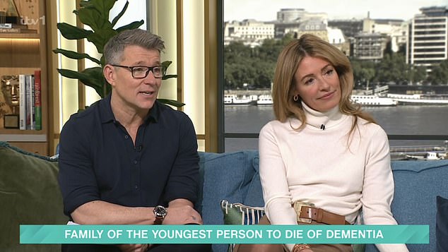 Sam spoke to Cat Deeley and Ben Shephard about losing her son Andre to dementia