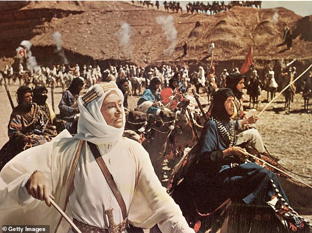 T.E. Lawrence was immortalised on screen by Peter O'Toole in David Lean's 1962 biopic Lawrence of Arabia