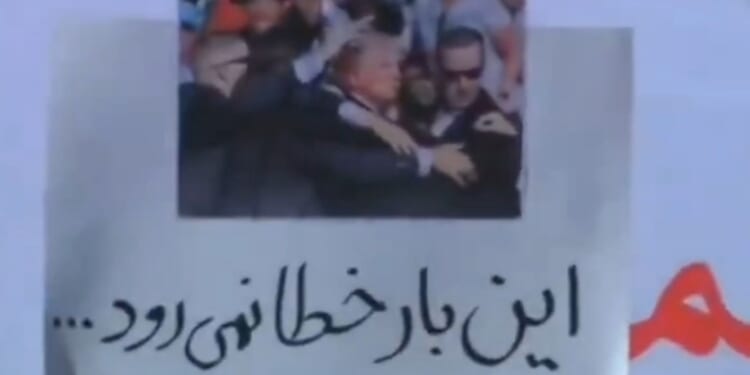 Threats to KILL Trump seen at pro-Iran rally as executions planned and US gives clearest sign yet strikes are imminent