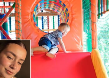 My 2-year-old was bullied in soft play by girls who banned her from their den, so I knocked it down & left them in tears