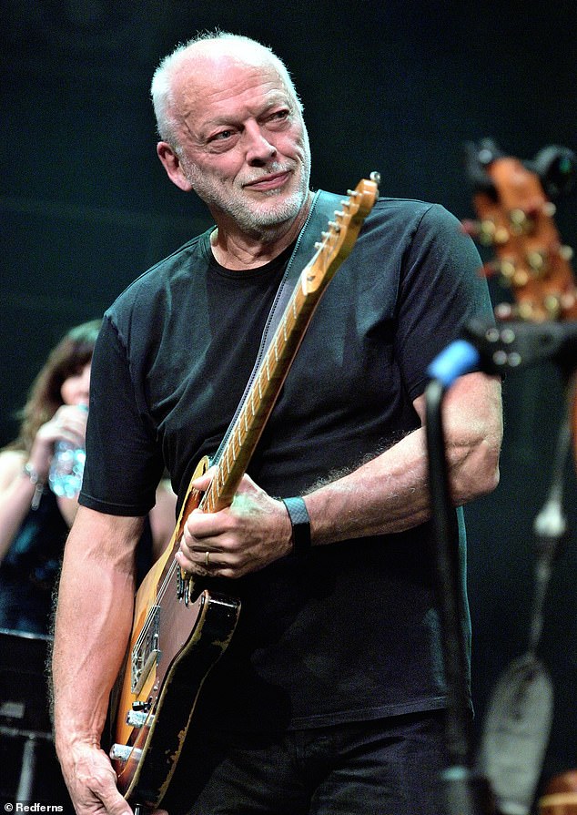 Dave Gilmour of Pink Floyd, pictured at the Royal Albert Hall in 2019, recorded hits galore at Hook End Manor's recording studio