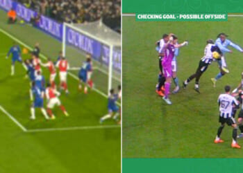 Chelsea and Man City fans rage at VAR as Arsenal score very familiar goal at Stamford Bridge