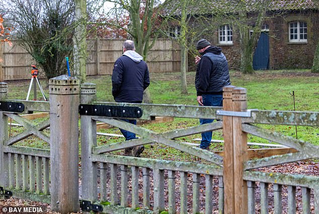 Marsh Farm is much smaller than Andrew is used to at Royal Lodge in Windsor