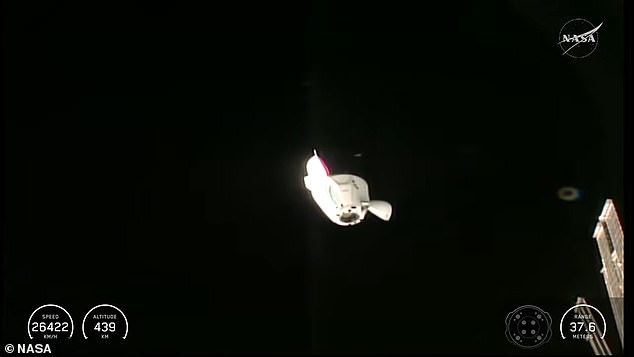 Crew-11 completed two successful engine burns after leaving the station and exited the 'Keep Out Zone' around ISS roughly 20 minutes after departure on Wednesday